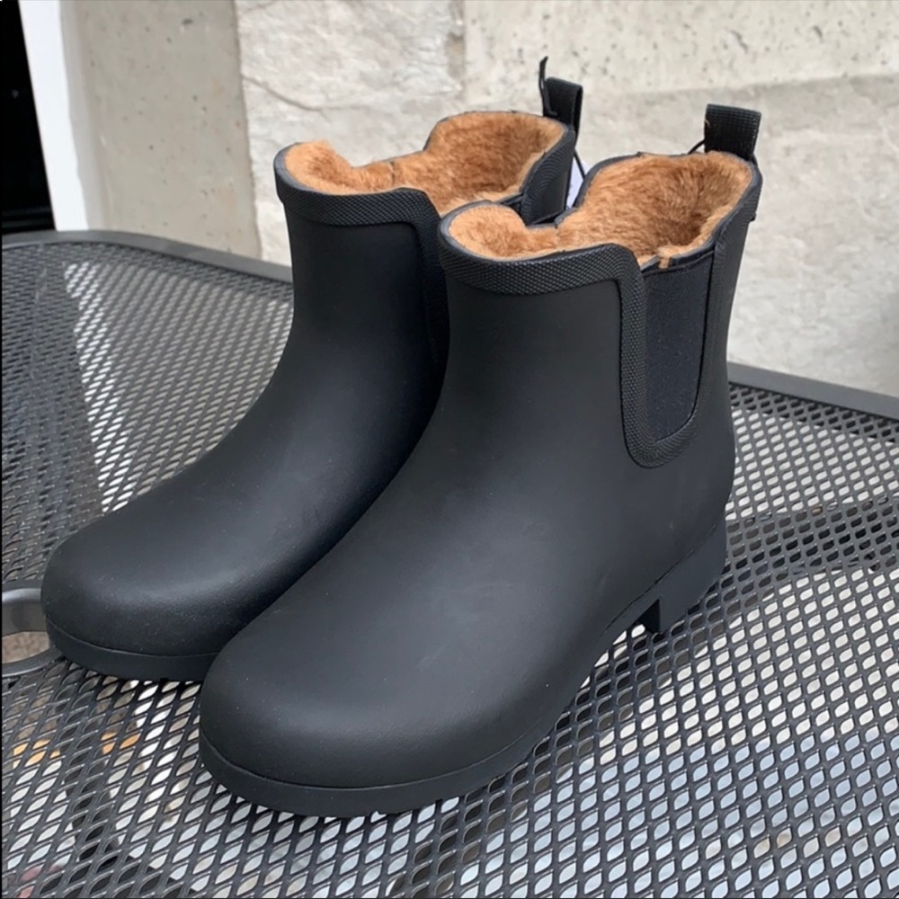 ✨CHOOKA FUR LINED RAIN BOOTS✨